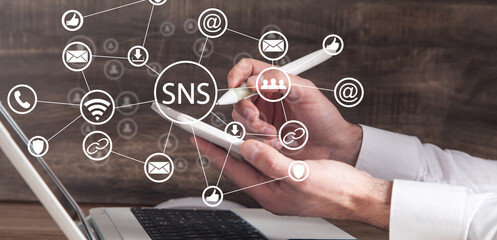 Concept of SNS. Social Networking Service