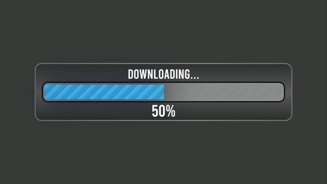 Download progress bar on background