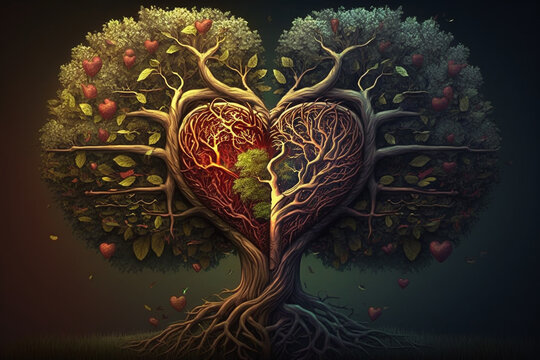 Der Liebes Baum von Adam und Eva