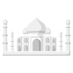taj mahal vector illustration