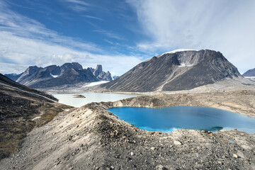 Summit Lake, Akshayuk Pass, Baffin Island