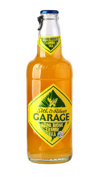 ottle of Garage Hard Lemon