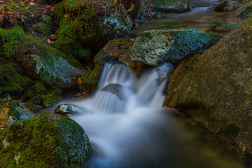 waterfall in mata da albergaria