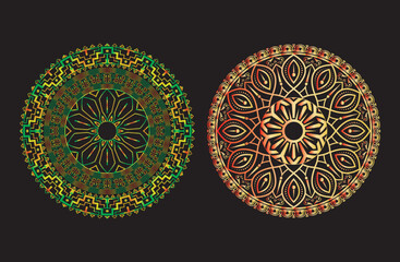 Holly Mandala design