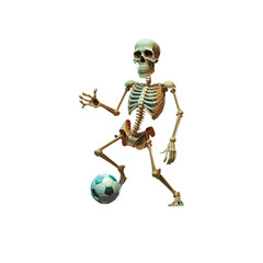 TAROT SKELETON SOCCER DESIGN