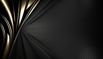 gold and black background for graphic use , generative ai