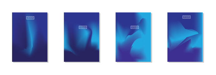 collection of abstract backgrounds with beautiful gradation colors, colorful backgrounds for poster flyer banner backdrop.vertical banner.cool fluid background vector illustration.