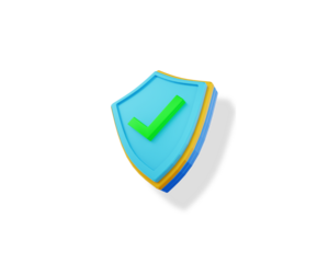 shield with checklist png