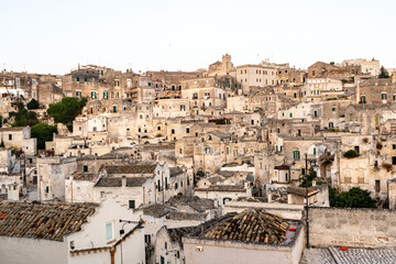 View at the old center of Matera, Basilicata, Italy - Europe