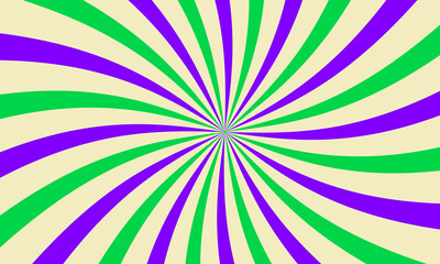 Abstract background with green and violet lines
