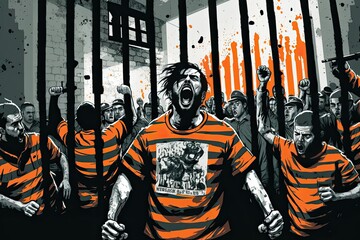 Prisoner screaming