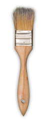 One of color artist paint brushes