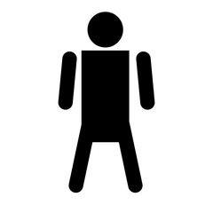 Gender Icon, Man and Woman Icons, Toilet  Sign Icon