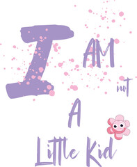 T-shirt print design for kids