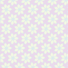 Light purple background with abstract flowers . Decorative seamless pattern for wrapping paper, wallpaper, textile, greeting cards and invitations.