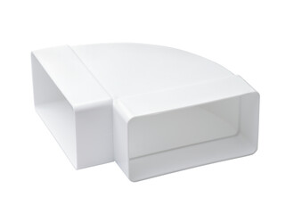 Fototapeta premium Trunking duct PVC flat angle