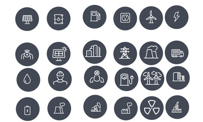 Industry icons vector design 
