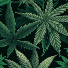 marijuana leaf illustration