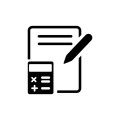 accounting icon vector