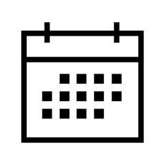 Calendar Icon vector, date icon