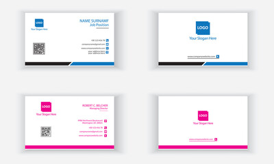 Visiting card design, Professional Business Card Vectors, Modern Business Card Vectors, vector elegant business card template