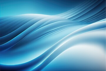  a blue background with wavy lines and a white background with a blue wave on the bottom of the image and the bottom of the image.  generative ai