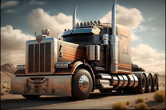 Camion remorque