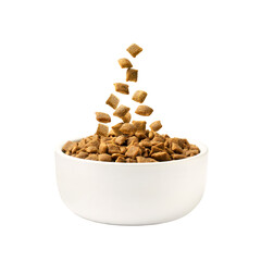 Dry food for cats and dogs in the form of squares