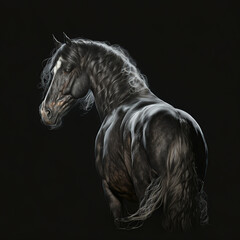 horse, animal, farm, brown, black, head, stallion, white, equestrian, nature, portrait, isolated, equine, vector, horses, pony, mane, mare, mammal, pet, beautiful