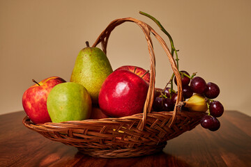 Still life with fruit