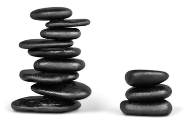 Stack of sea stone, Zen Nature's Balance concept