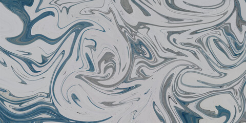Gray, blue and white marble texture color combination, modern art painting, fashion print, design element