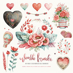 pretty watercolor art