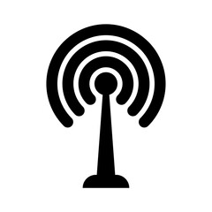 wifi tower vector icon