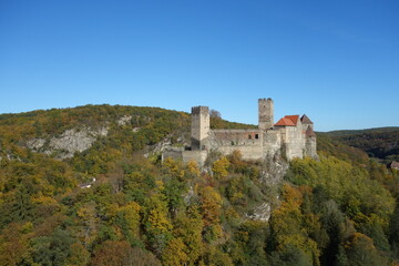 Fototapeta na wymiar Die Burg in Hardegg (Niederösterreich)