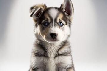 Obraz premium Husky puppy portrait
