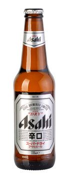 Beer bottle isplated