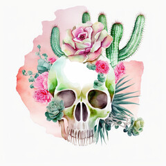 Cute Scull Art