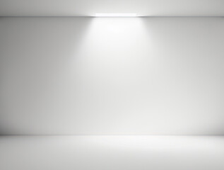 White Empty Wall Background Blank Abstract Light Bright Wallpaper Design. Generative AI