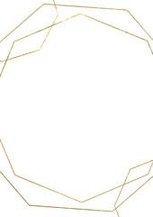 Banner Gold Foil Frame baner gold splatter frames glitter,Gold brush stroke on transparent background.	