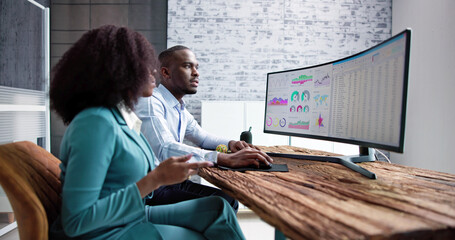 African American Business Data Analyst