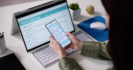 Online Bank Ecommerce Money Transfer 2 Factor