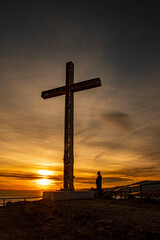 Cruz de Benidorm, Alicante, Costa de Levante, España.