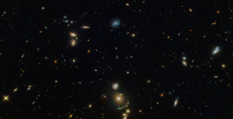 Deep space and galaxy nebulae, stars outside our solar system, wondering through the cosmos astrononomy, elements of this image are furnished by hubble and nasa