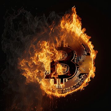 Bitcon burning hot, generative artificial intelligence 