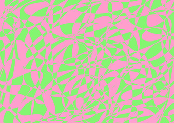 Ilustración fondo psicodélico, sicodélico, psicodélica vintage o retro.