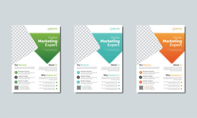  Flyer Vector illustration Modern Flyer Simple and creative Flayer clean and modern Flyer abstract design template vector Flyer formal and unique design Flayer layout Business Flyer Layout Gradients
