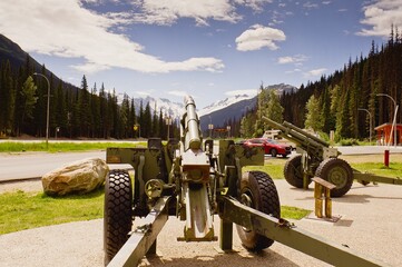 Avalanche clearing artillery