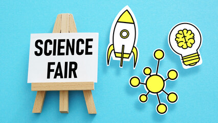 Science Fair is shown using the text