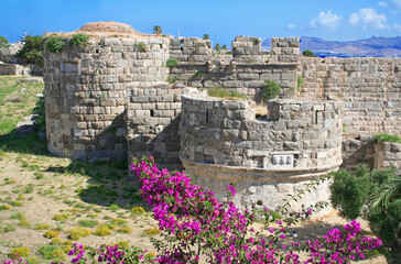 Obraz premium Greece. Kos island. The castle